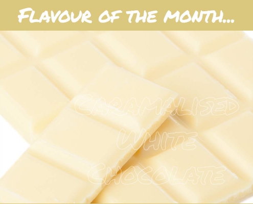 House of Flavour - Flavour of the month - Caramelised White Chocolate