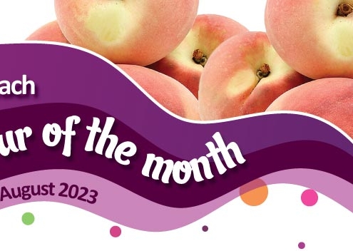 House of Flavour - Flavour of the month - August 2023 White Peach