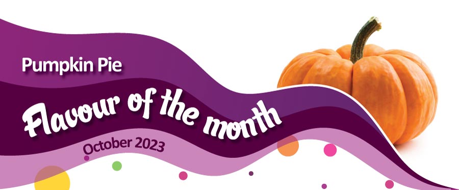 House of Flavour - Flavour of the month - October 2023 Pumpkin Pie