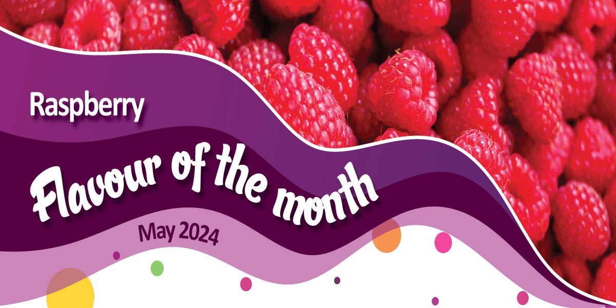 House of Flavour - Flavour of the month - May 2024 Raspberry