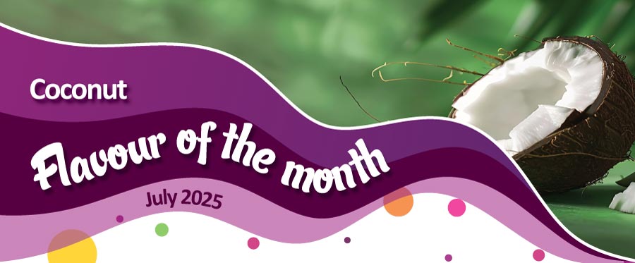 House of Flavour - Flavour of the month - July 2025 Coconut